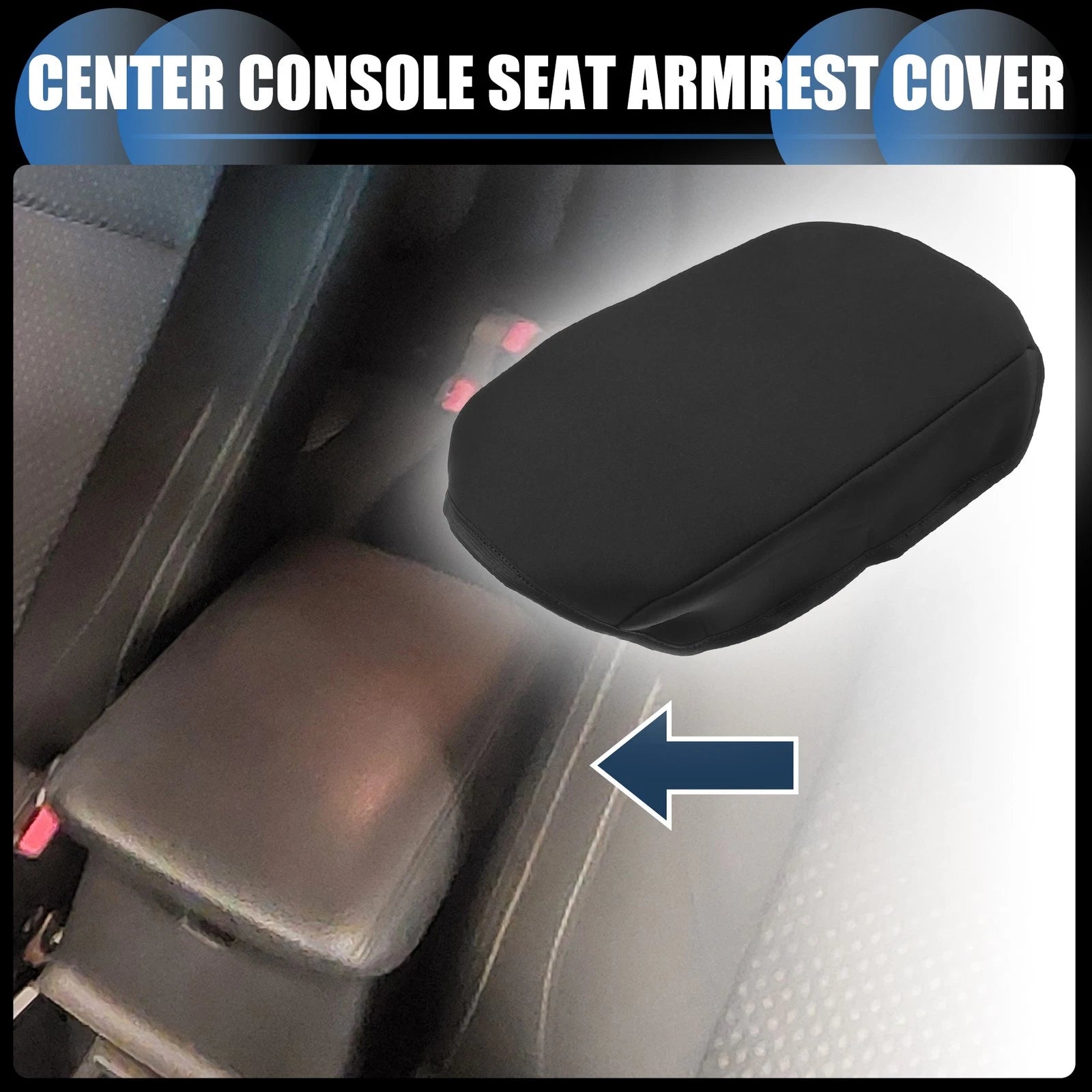 Car Armrest Protector Cover Pad for Mitsubishi Outlander 2016–2022