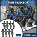 Fuel Injector Replacement for BMW 540i Base (1999–2003) 4.4L Set