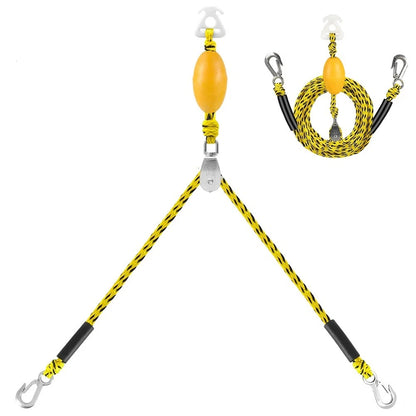 17FT Heavy Duty Boat Tow Rope for Safe Skiing and Tubing Experience