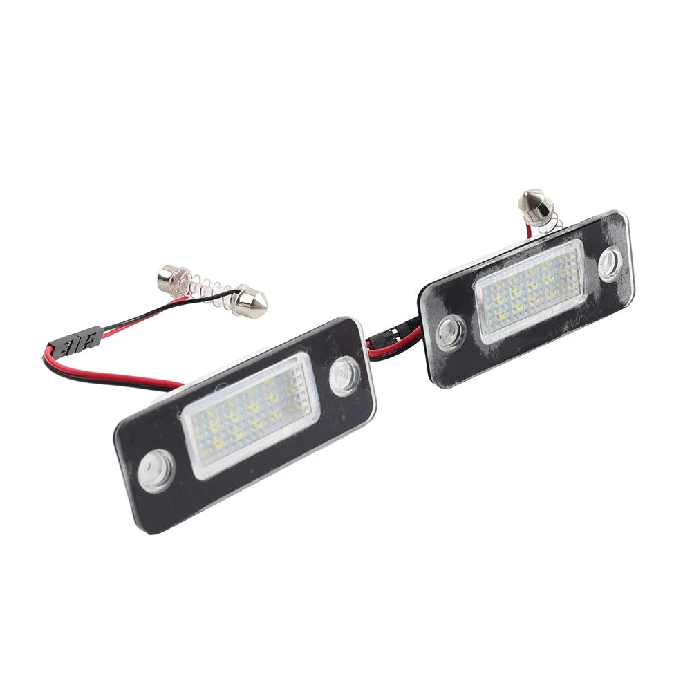 Rear License Plate Light Lamp for Audi A8 S8 Quattro (2002–2010) 4E0943021, E40943022