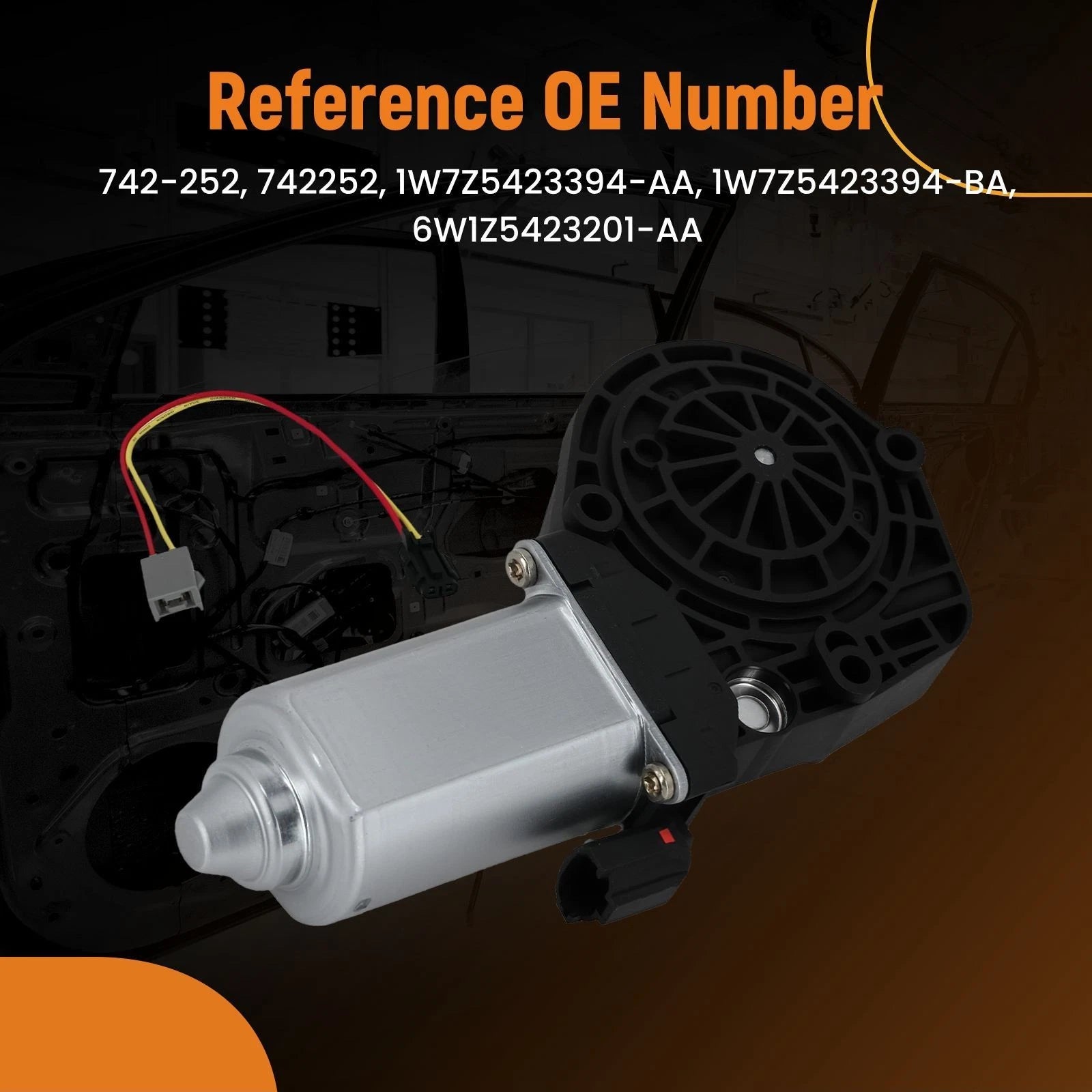 Front Left Window Motor for Grand Marquis/Crown Victoria (1992–2011) 742-252