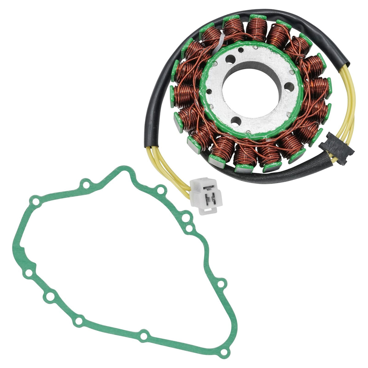 Stator and Gasket Replacement for Kawasaki Ninja EX500 (1994–2009)