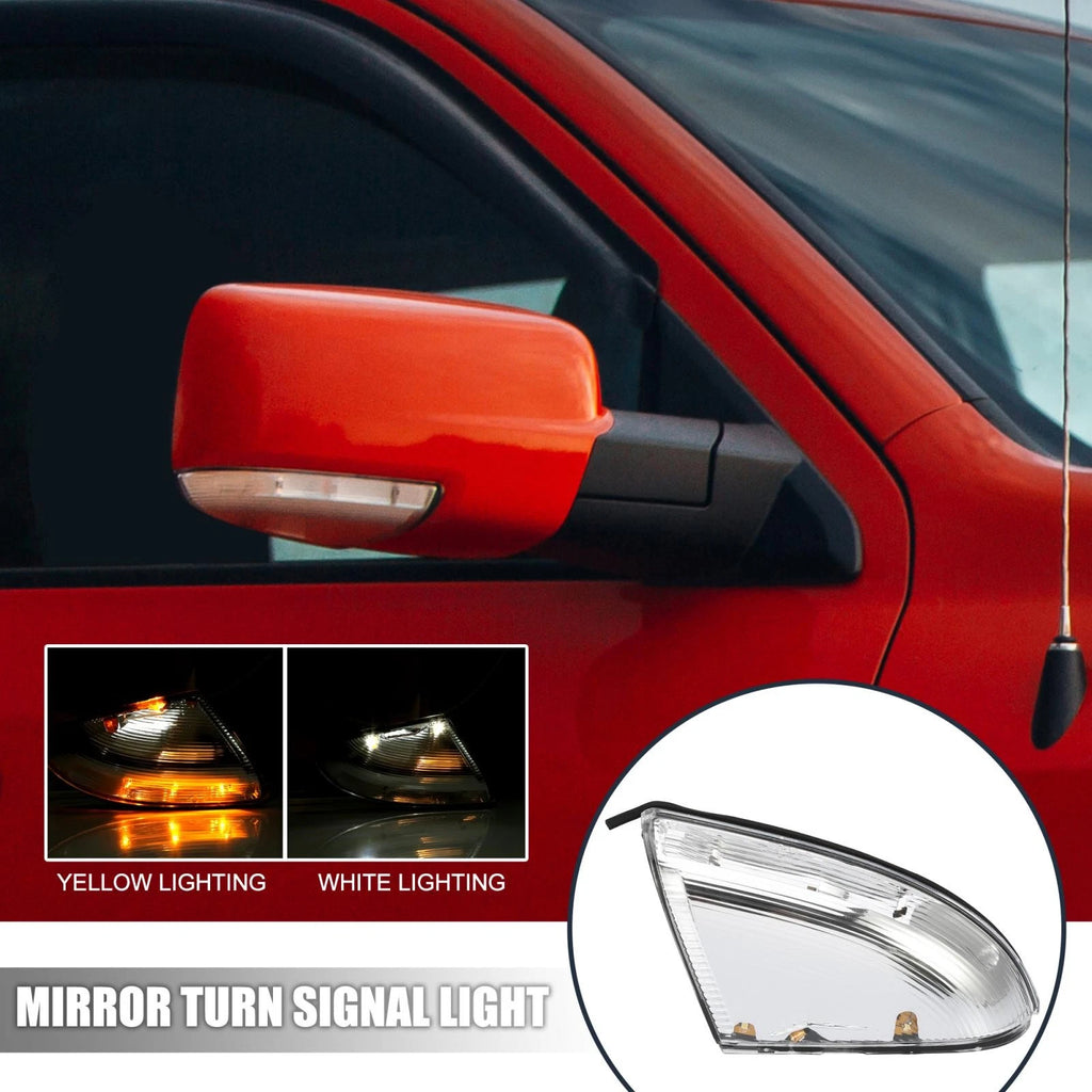 2X Turn Signal Mirrors for Dodge Ram 1500 (2009–2013)