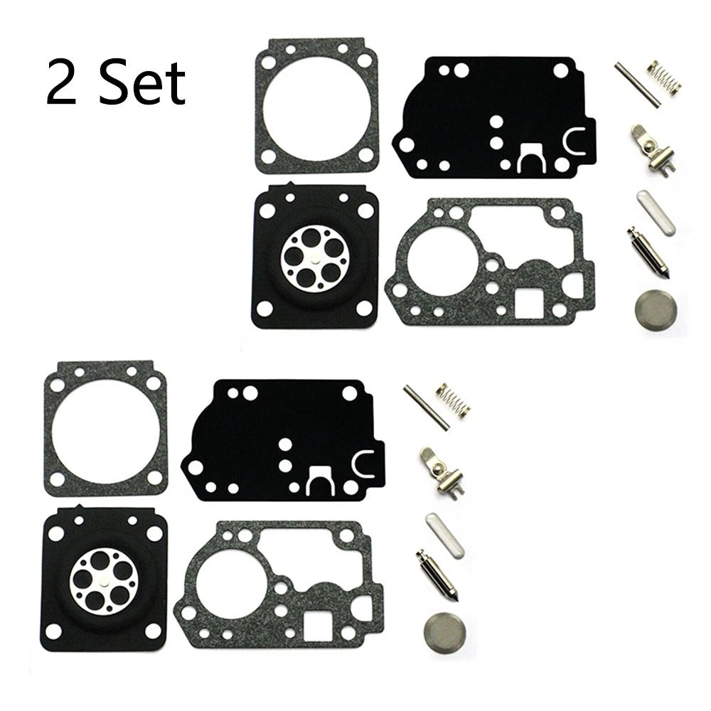 2X Carburetor Rebuild Kit for Poulan PP330 PP335 (ZAMA RB-168 C1M-W44)