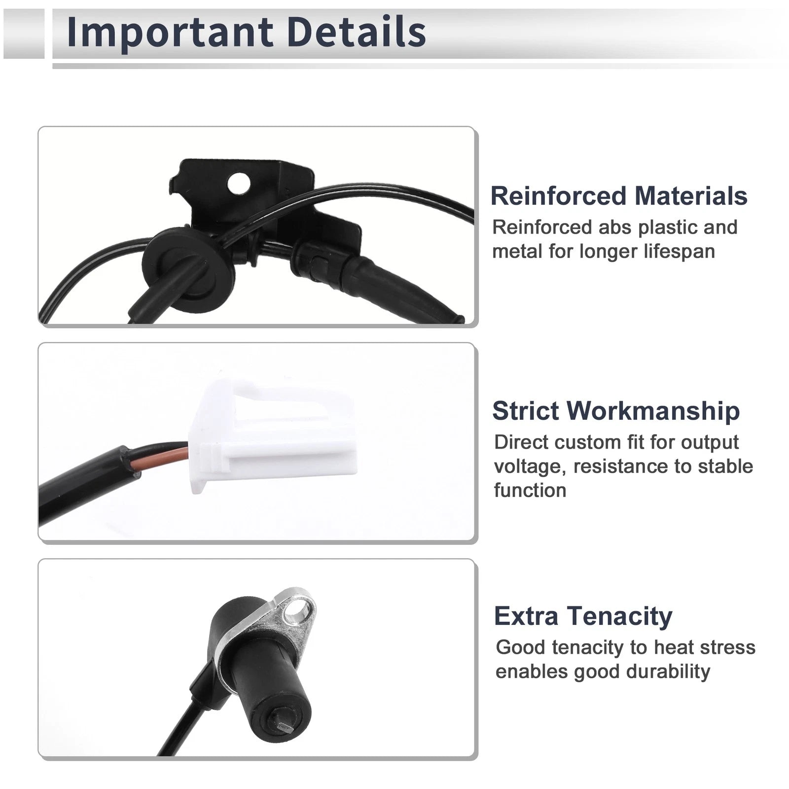 ABS Wheel Speed Sensor Replacement for Hyundai Sonata (2011–2019)