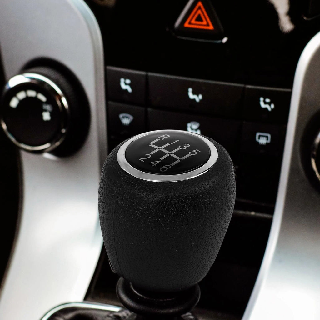 6-Speed Gear Stick Shift Knob Cover Replacement for Chevrolet Cruze (2008–2014)
