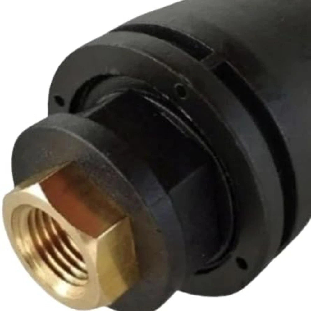 Rotating Turbo Nozzle with 14 Inch Quick Connector for Multiple Cleaning Jobs