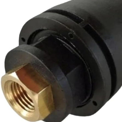Rotating Turbo Nozzle with 14 Inch Quick Connector for Multiple Cleaning Jobs