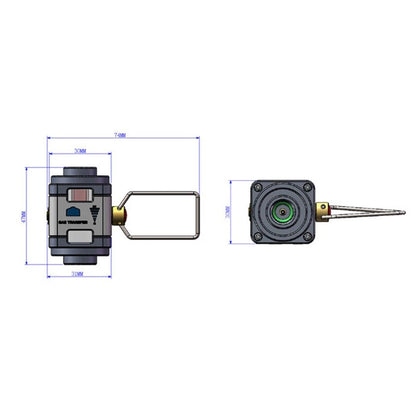 Visual Gas Tank Converter for Outdoor Camping Gear
