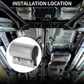 Exhaust Pipe Clamp for Car (1.77" 87mm)