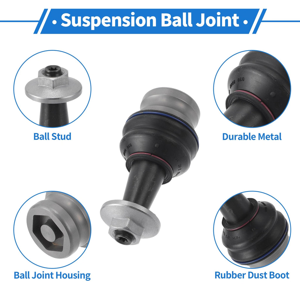2X Front Lower Ball Joints for Audi A4 (2007–2015) No. 8W0407689A