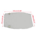 2X 66" SUV Half Body Sun Shade Waterproof Snow Resistant Cover