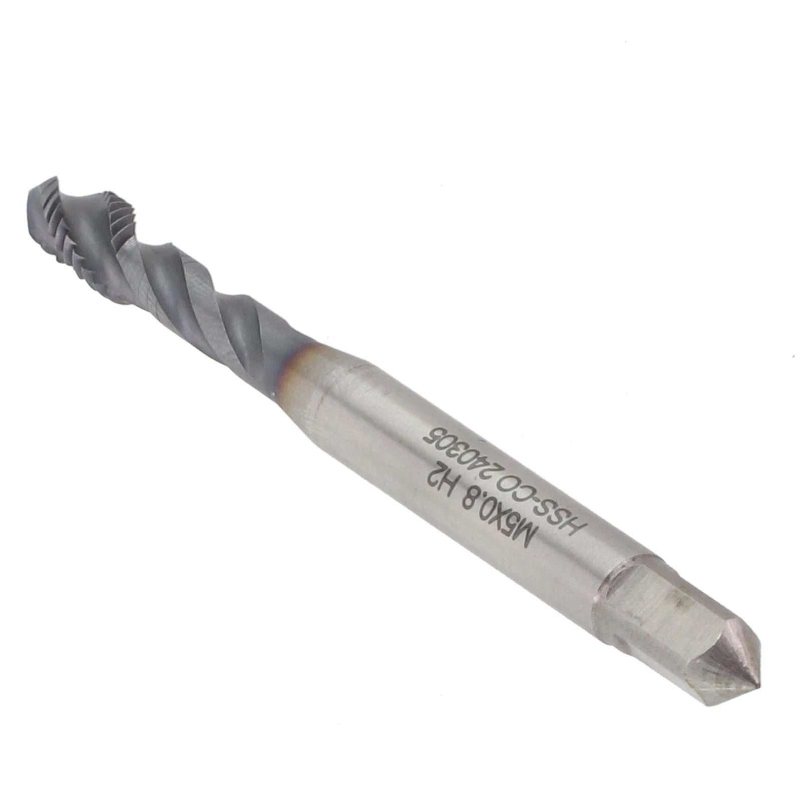 M5 x 0.8 Spiral Flute Tap for Efficient Drilling