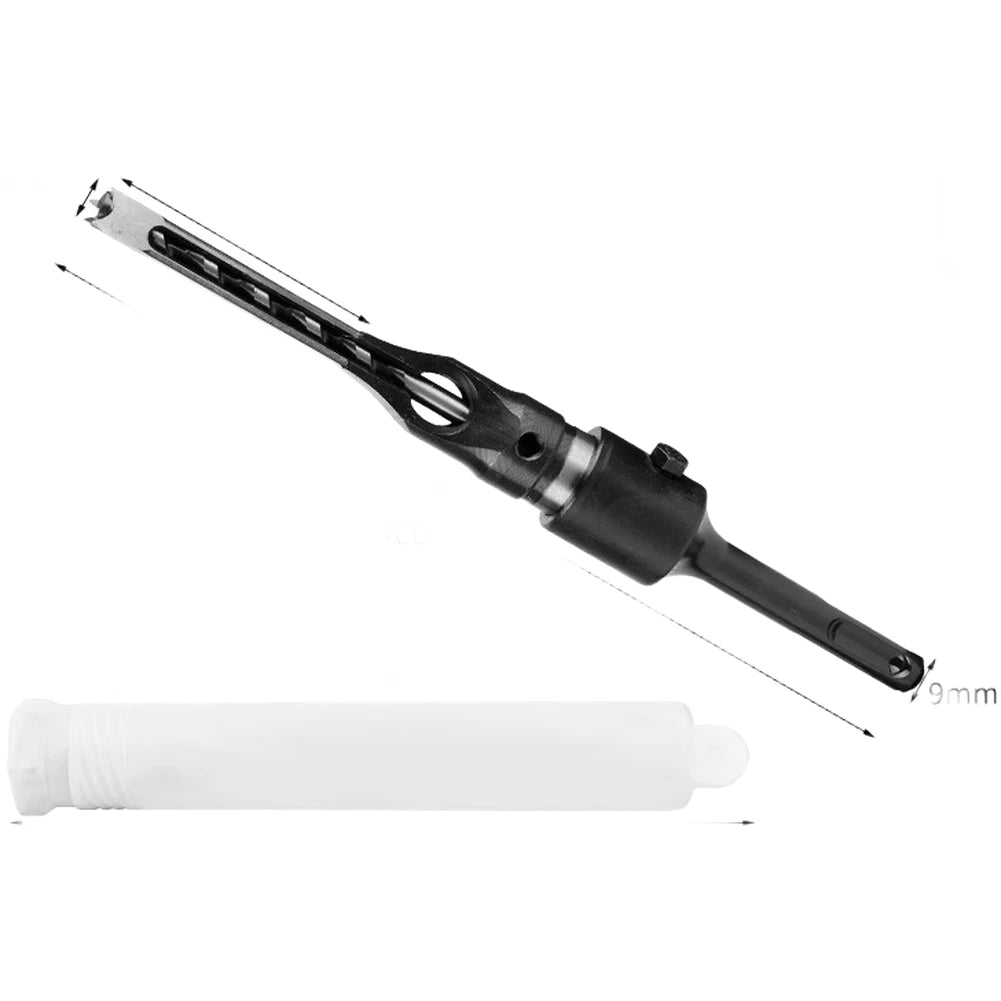 2X Slot Groove Square Hole Drill Bit for Hammer Drill Applications
