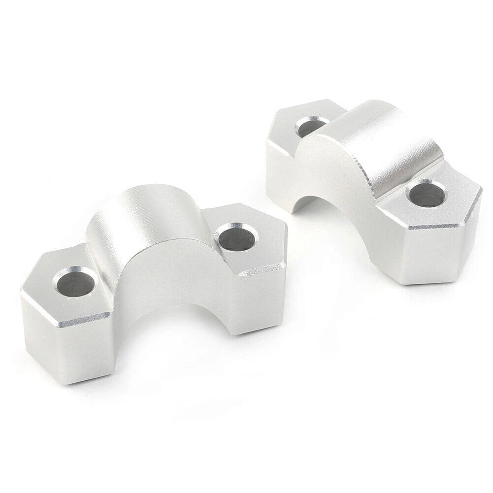28mm Handlebar Riser Clip Adapter for BMW F 850 GS (2018–2020) Silver