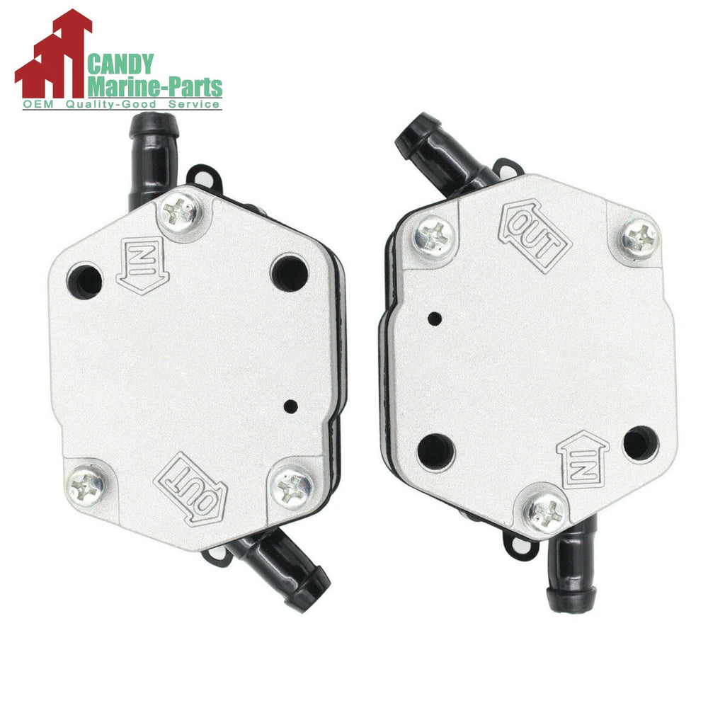 2X Fuel Pump Assembly for Yamaha Outboard (6E5-24410-00-00, 6E5-24410-01-00)