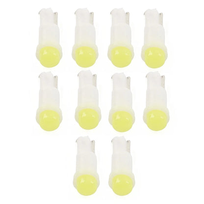 10Pcs T5 LED Dashboard Bulbs for Universal Applications
