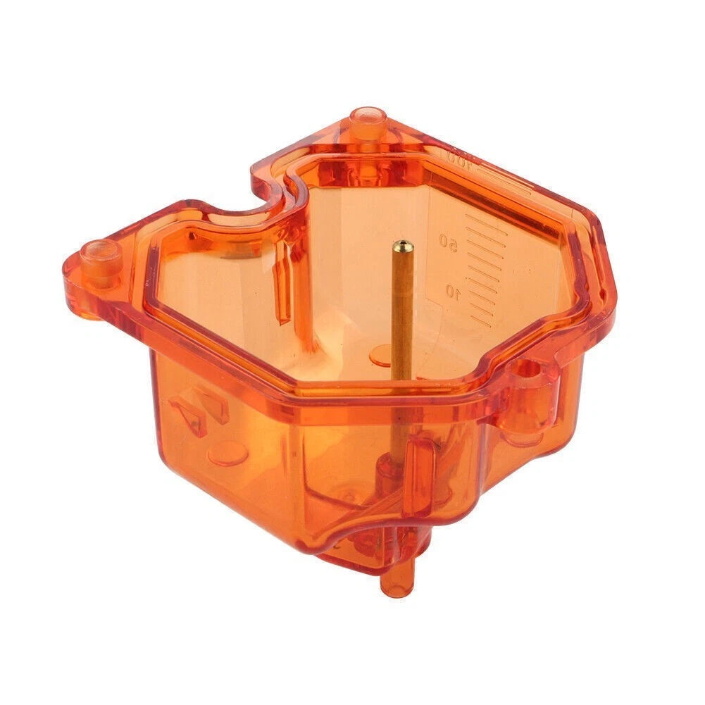 Carburetor Float Chamber for PZ 26/27/30/32mm (Clear Orange Plastic)