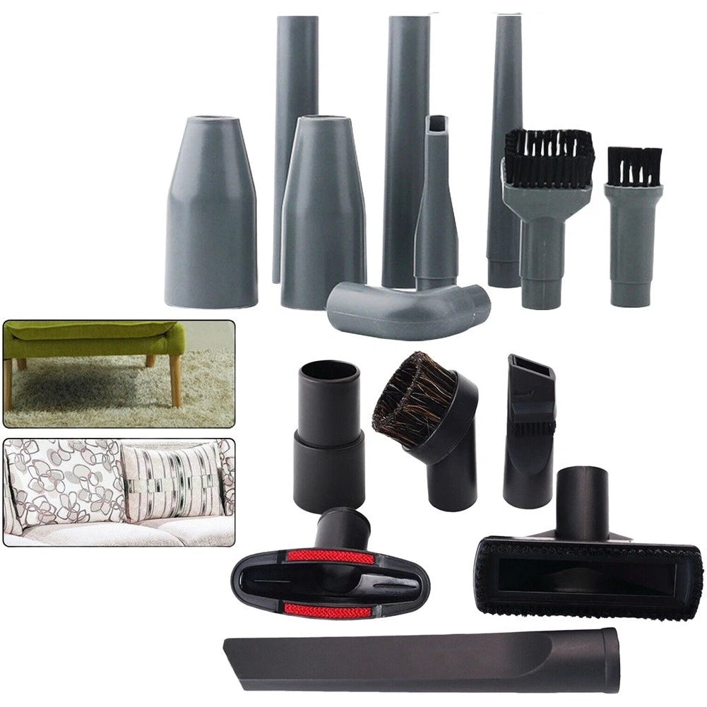 15-Piece Vacuum Attachments Set for Car and Home