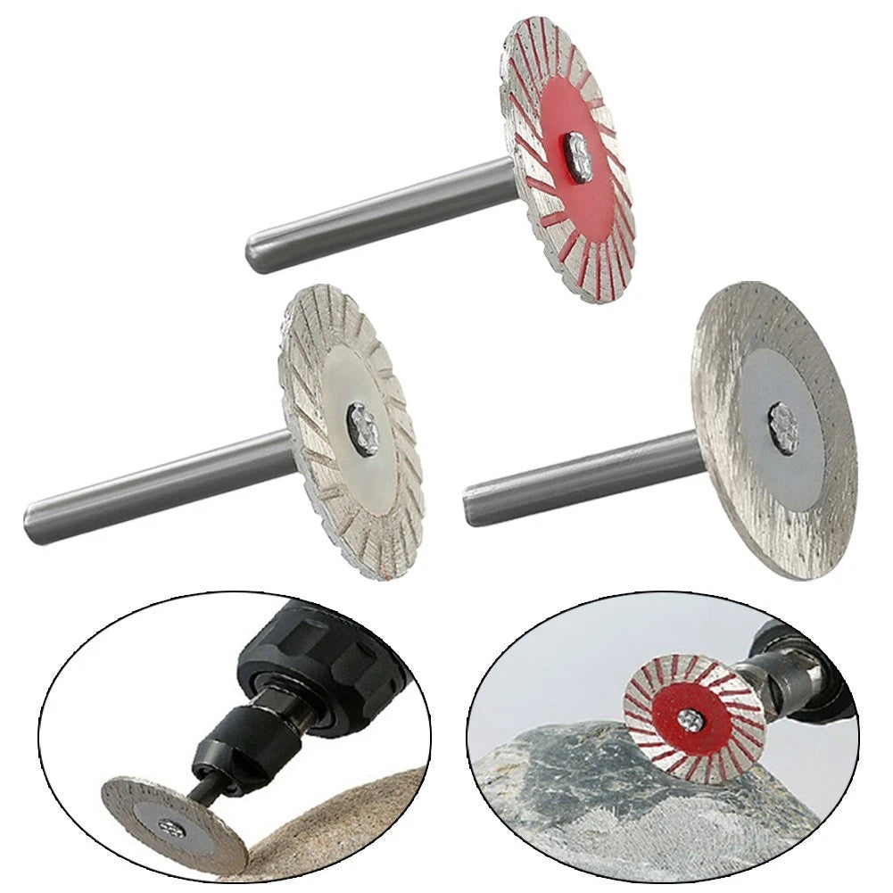 Disc with Mandrel for Wood Metal Stone Cutting (1pc, 6mm)