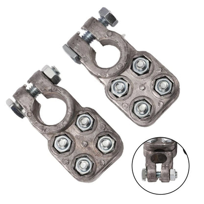 Set of 3 Battery Terminal Connectors for Cars Trucks Buses