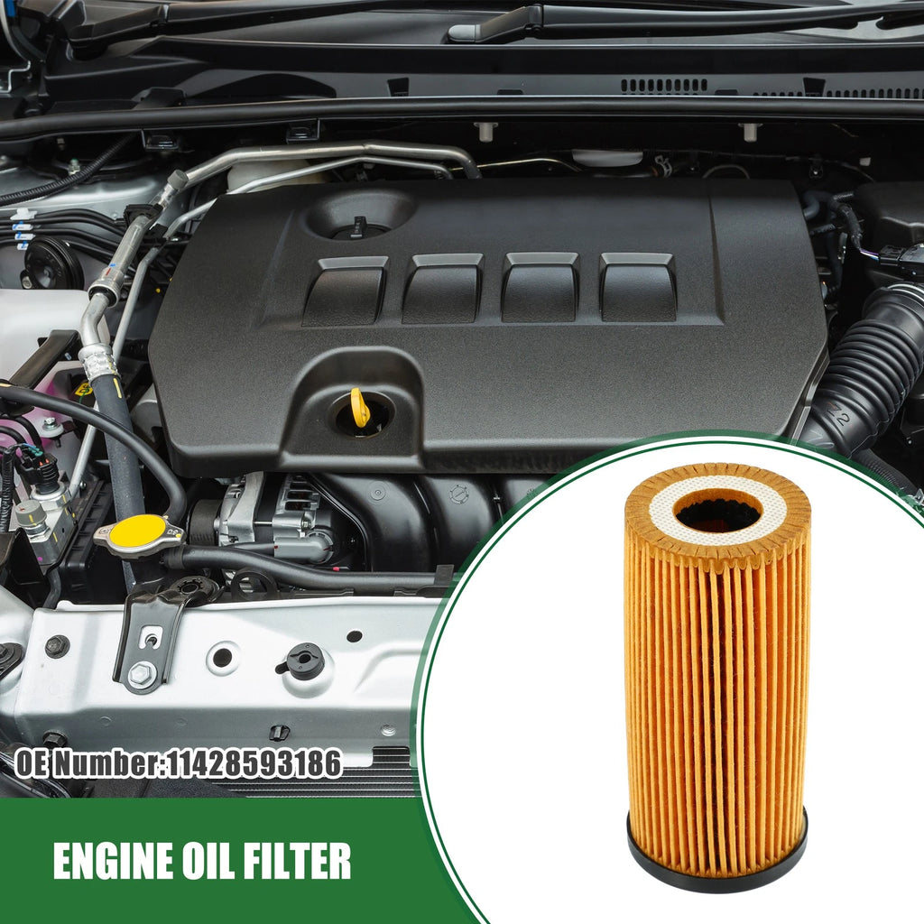 Engine Oil Filter and Fuel Filter Set Replacement for BMW X1 (2000–2022)