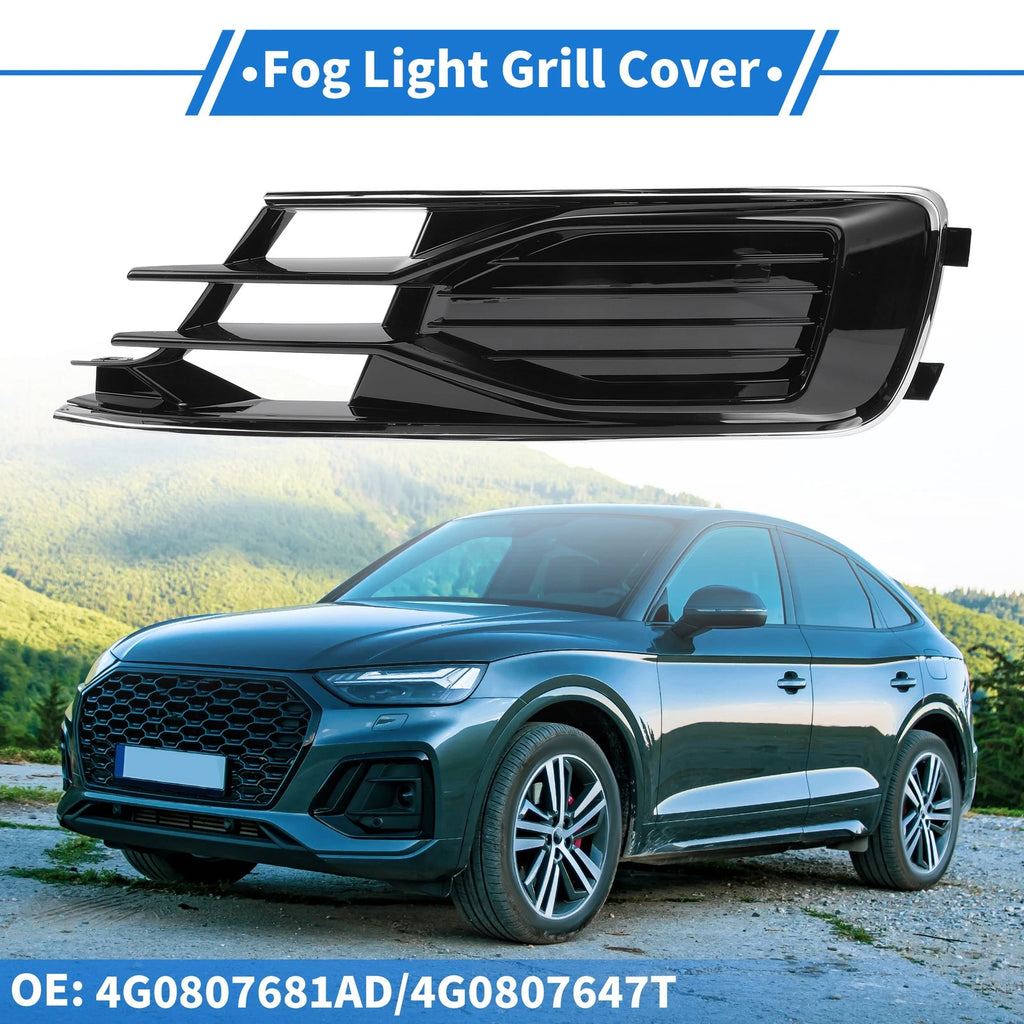 Front Left Fog Light Grill Replacement for Audi A6 C7 (2014–2018)