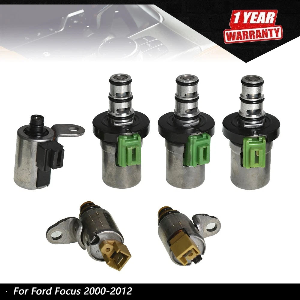 6X Transmission Solenoid Kit for Mazda 3 (2004–2012) 48420K-R 4F27E