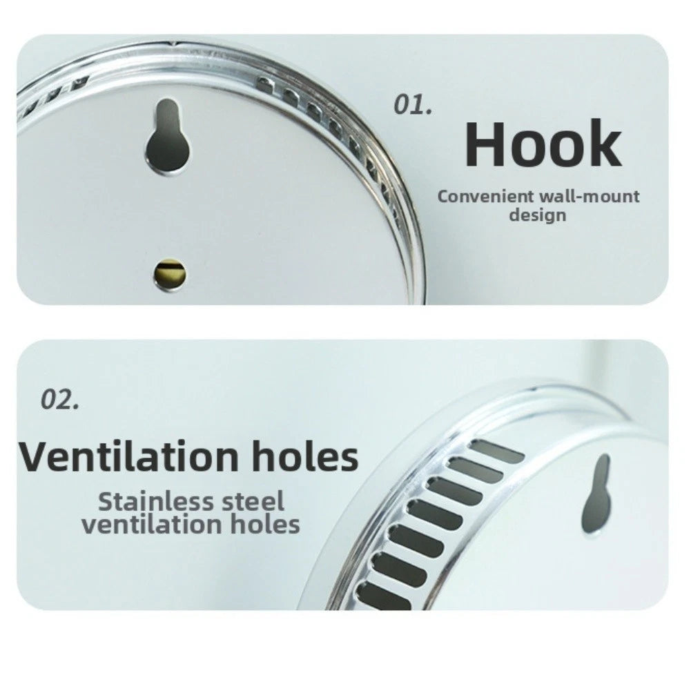 Sauna Thermometer and Hygrometer Wall Mounted 100mm Size