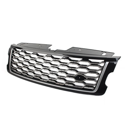 Front Bumper Grille for Land Rover Range Rover (2018–2022) Black/Silver