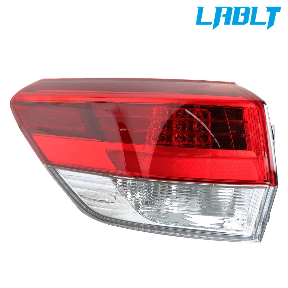Left Side Outer Tail Light Brake Lamp for Toyota Highlander (2017–2019)