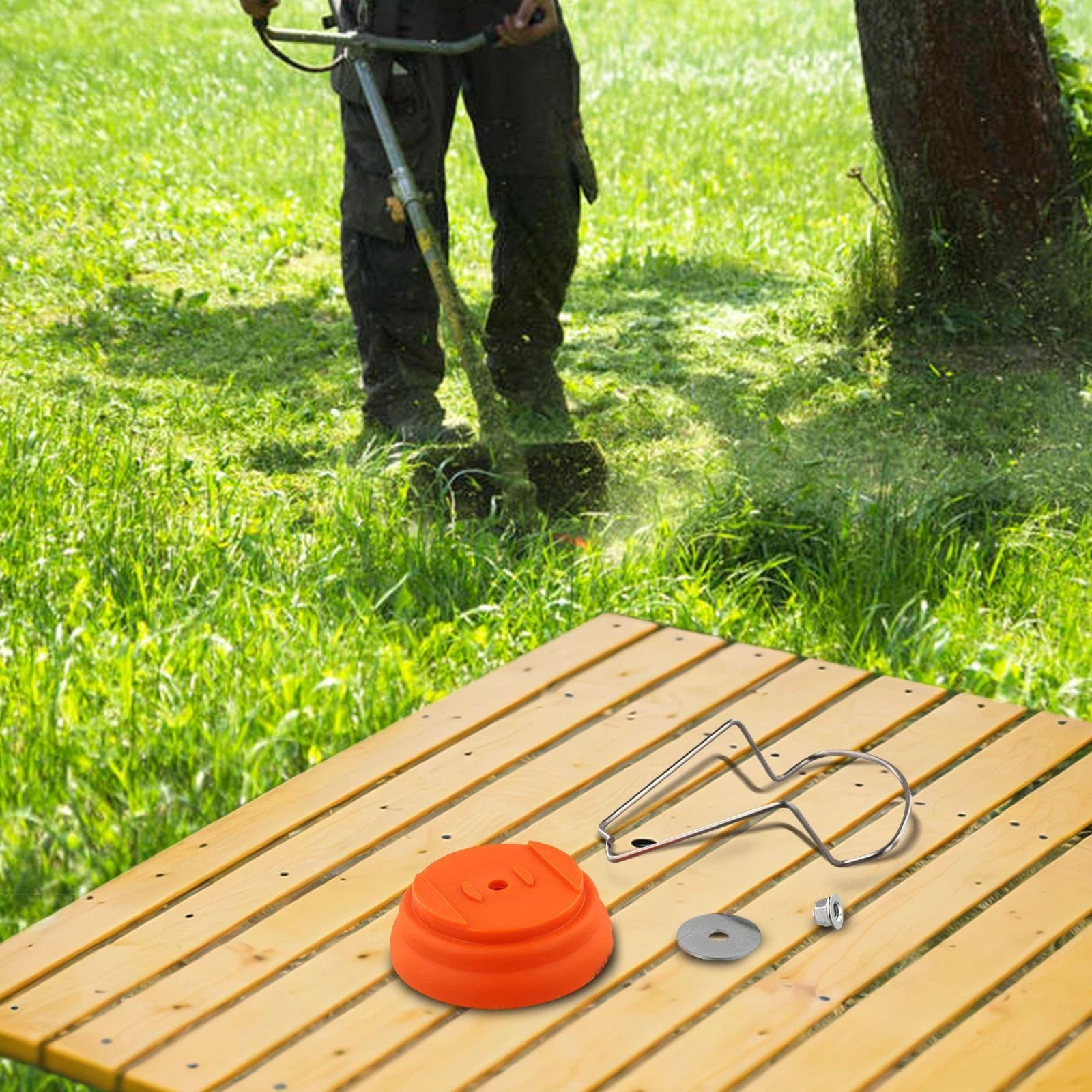 Adjustable Plastic Cover for Grass Trimmers (2010–2023)