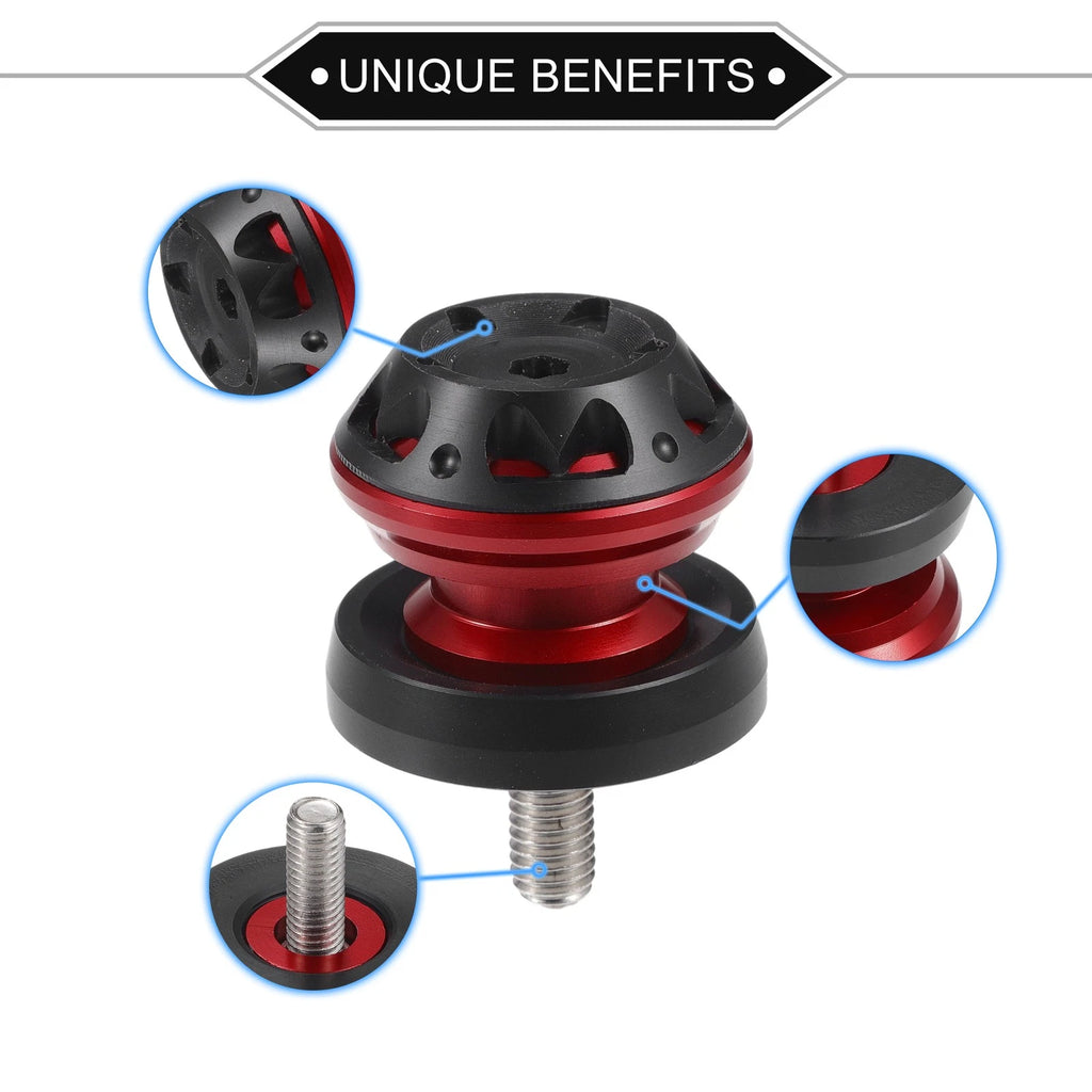 Motorbike Swingarm Spools CNC 8mm Pair for Universal (2000–2025)