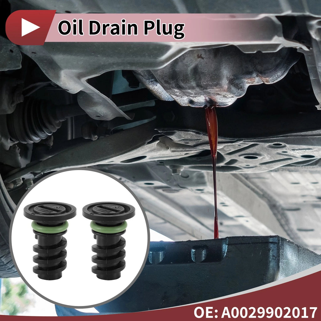 Rubber Oil Drain Plug for Mercedes-Benz C63 AMG (2016–2018)