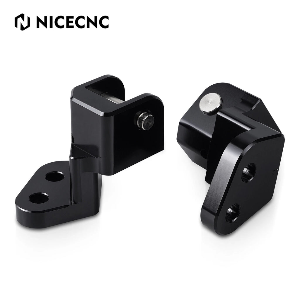 1" Footpeg Lowering Brackets Mount Kit for Kawasaki KLR650 (1987–2018)