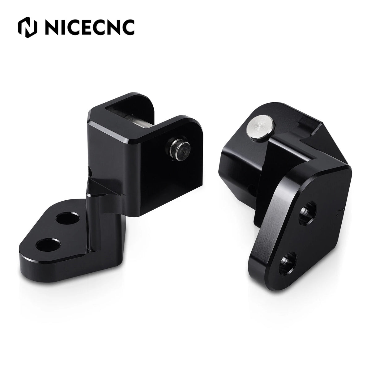 1" Footpeg Lowering Brackets Mount Kit for Kawasaki KLR650 (1987–2018)