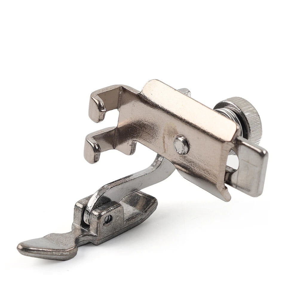 Adjustable Zipper Cording Foot #55510 for Sewing Machine (Silver)