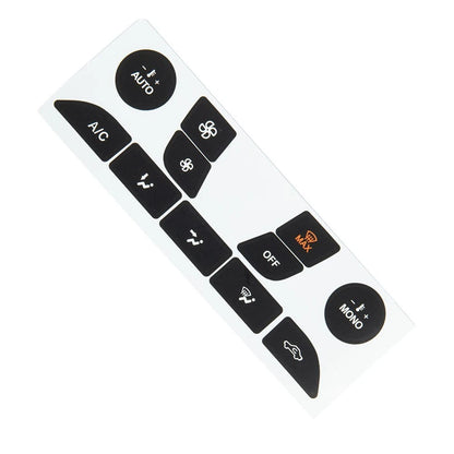 A/C Control Switch Repair Sticker for Vehicle