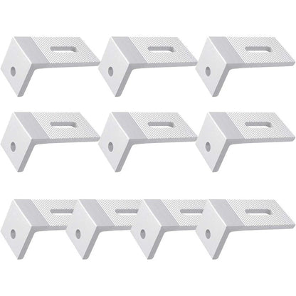 90 Degree Solar Panel Mounting L Bracket for RV-Boat Off Grid Roof (2010–2023)