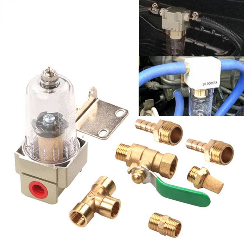 Baffled Engine Oil Separator Catch Can for Honda Civic