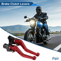 Adjustable Short Brake Clutch Levers for BMW F650GS (2008–2012) Pair