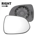 Right Side Mirror Glass Non Heated with Back for Honda Jazz (2002–2004)