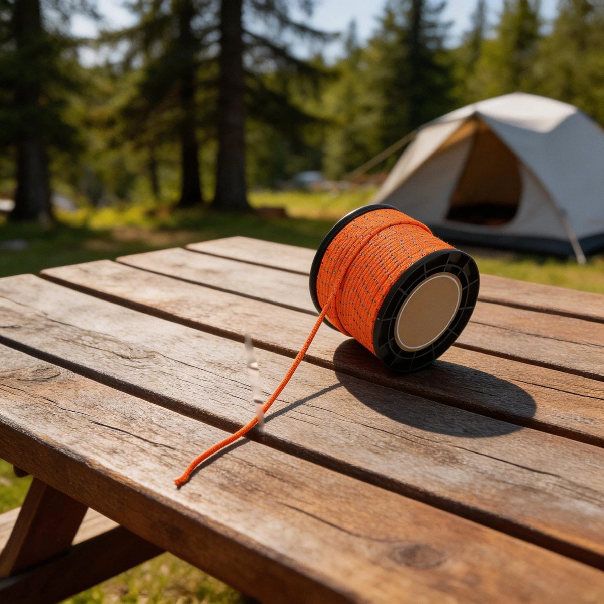 50 Meter Reflective Rope for Camping Hiking Heavy Duty Outdoor Use