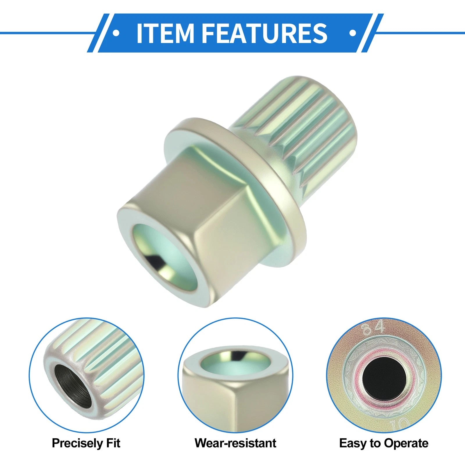 Wheel Lock Lug Nut Key Adapter for BMW Anti Theft Removal (2005–2018)