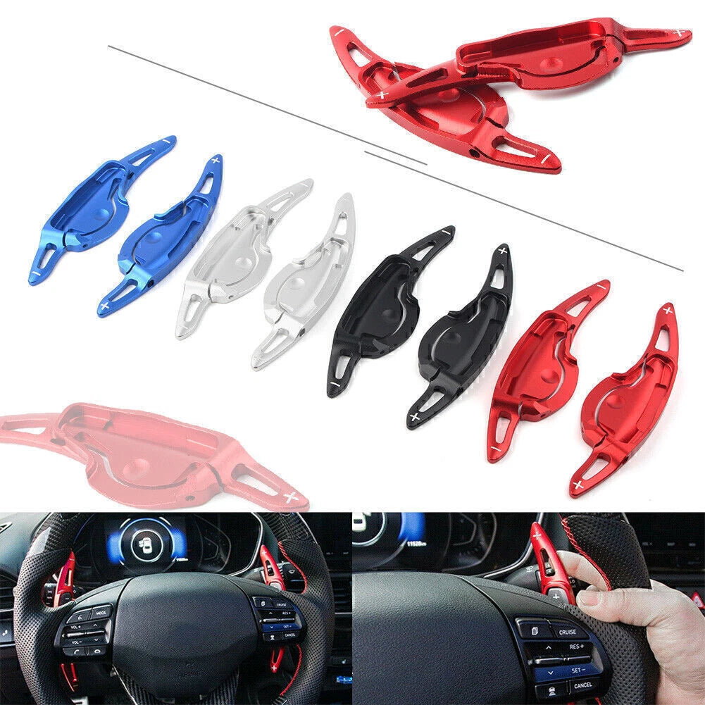 Alu Steering Wheel Paddle Shifter Extension for Hyundai Ioniq (2019)