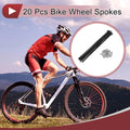 Bicycle Spokes 179mm Replacement Set for 13G Bike Wheel (304 Stainless)