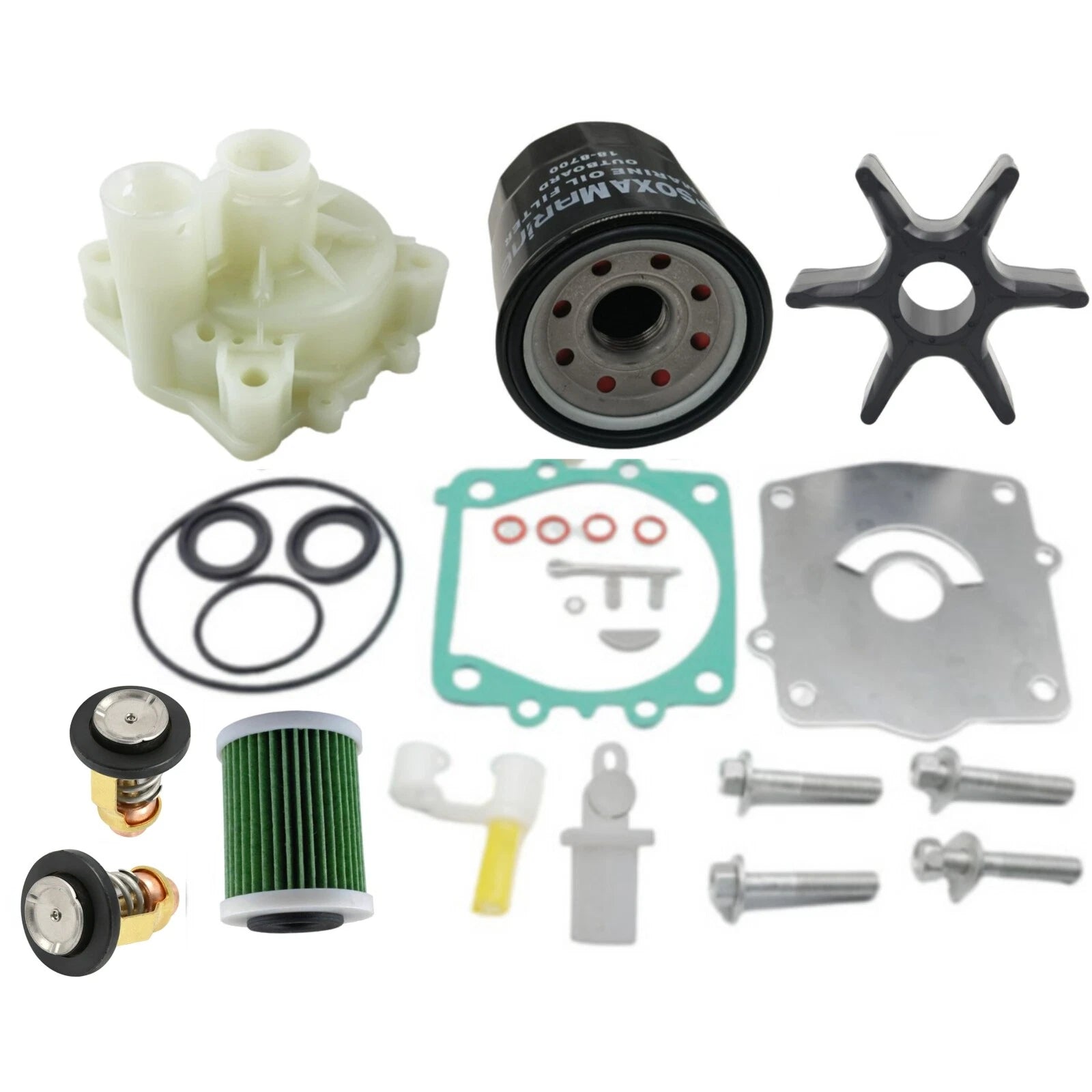 Outboard Maintenance Kit for Yamaha F200C F225B (2004–2006) 61A-W0078-00 67F-12411-01