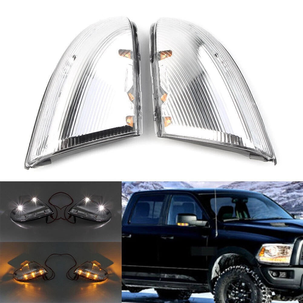 Pair Turn Signal Light Lamp for Dodge Ram 1500 2009–2018 & 2500 2010–2018