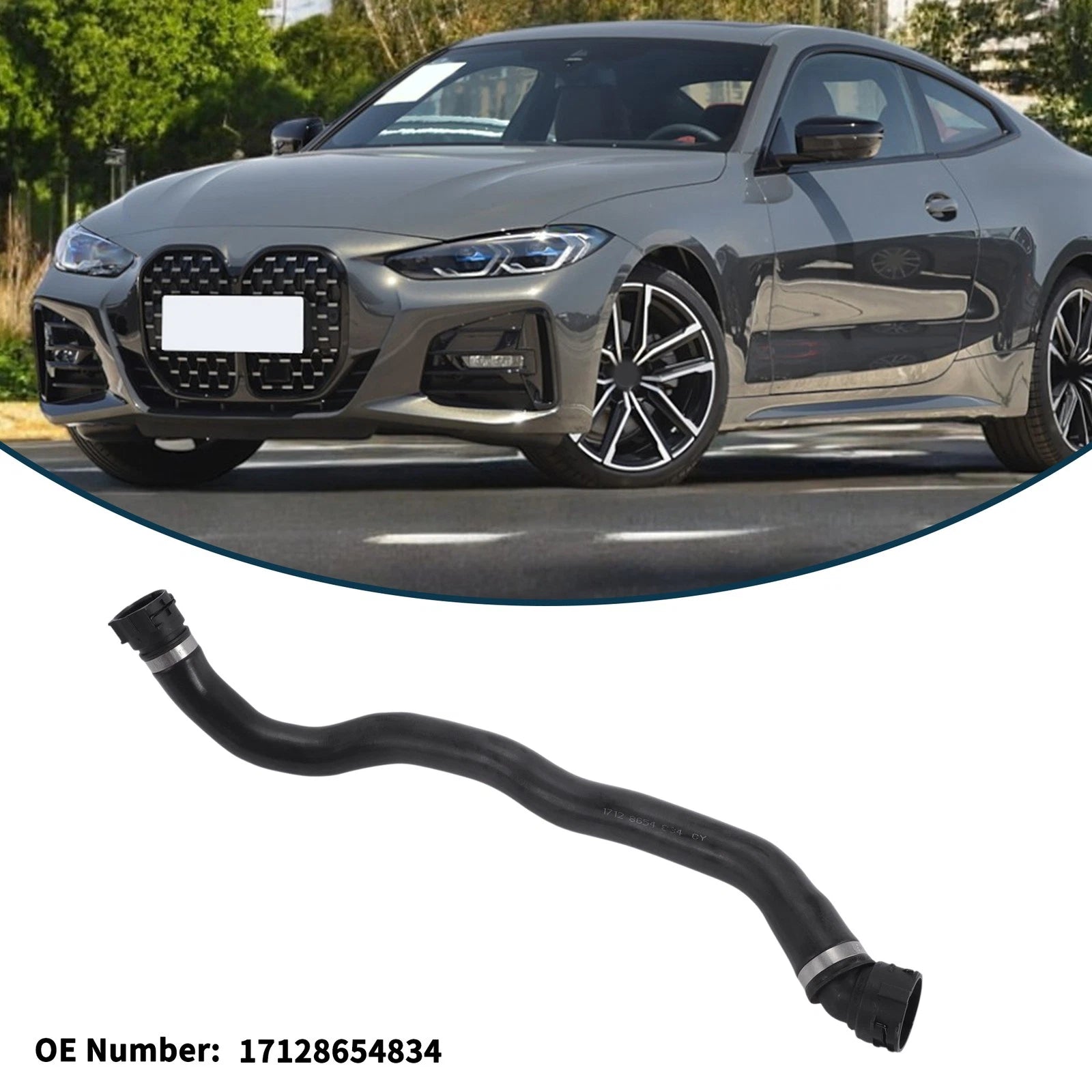 Radiator Hose Upper Replacement for BMW 230i Base 2.0L (2022–2024)