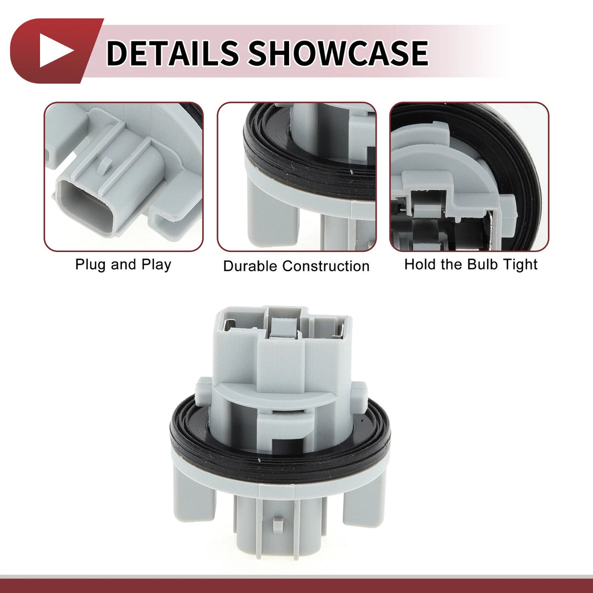 Turn Signal Light Socket for Honda Civic Odyssey Insight (2003) No. 33302-S7A-0